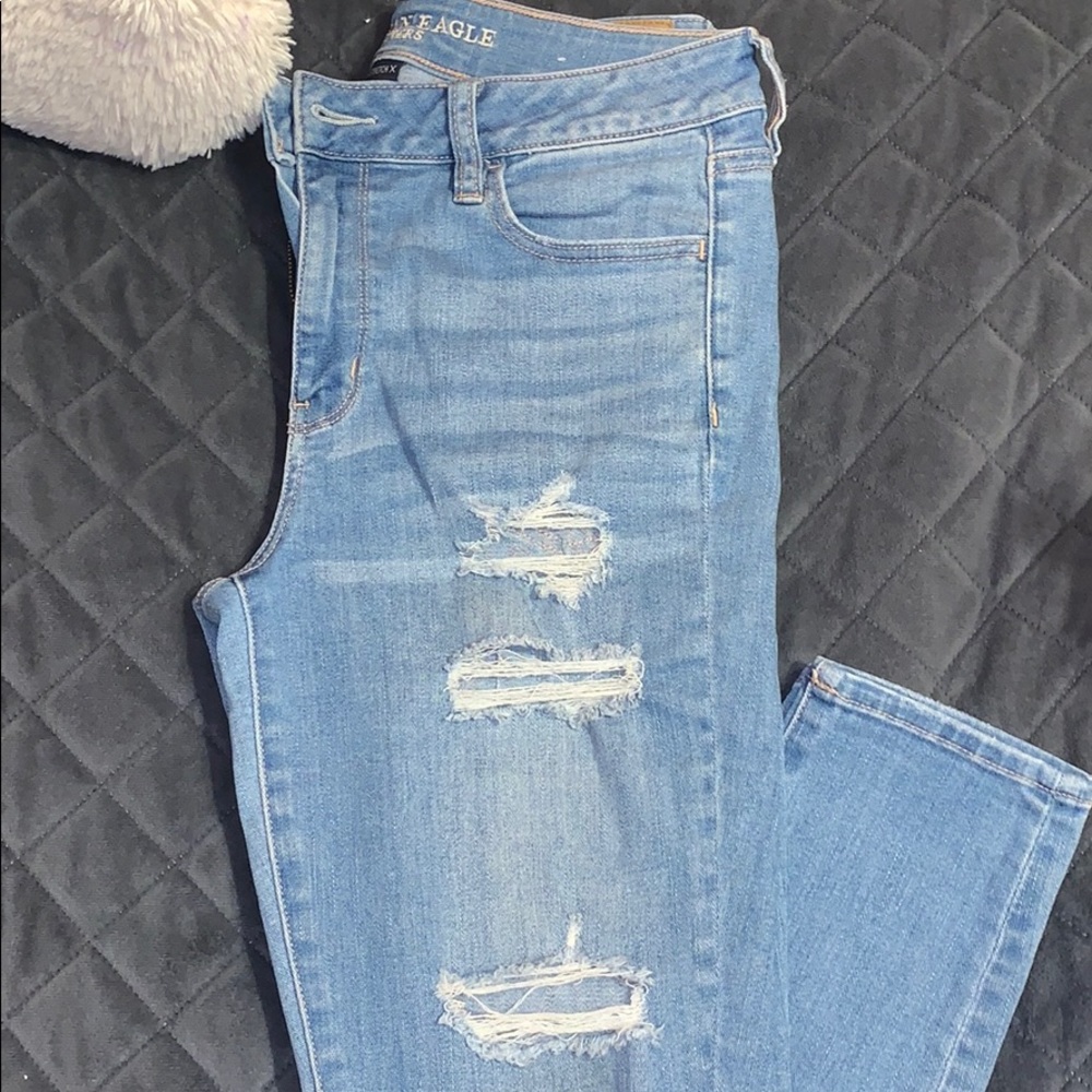 AMERICAN EAGLE HI RISE JEGGINGS